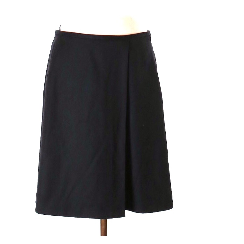 Faux wrap skirt
